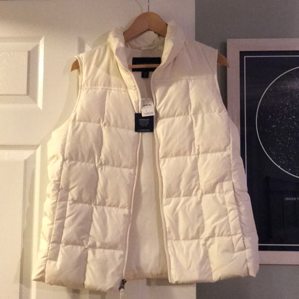 NWT Lands End Puffer Vest